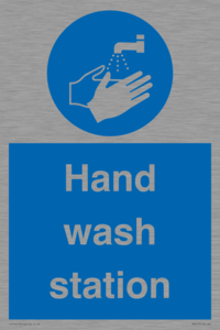 Hand wash station